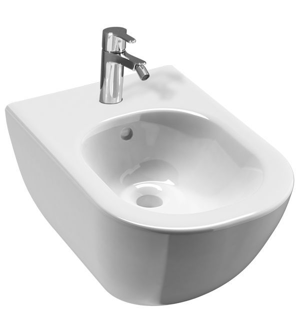 Jika Mio Závesný bidet (vrátane Easyfit), s Perlou, biely H8317121003041