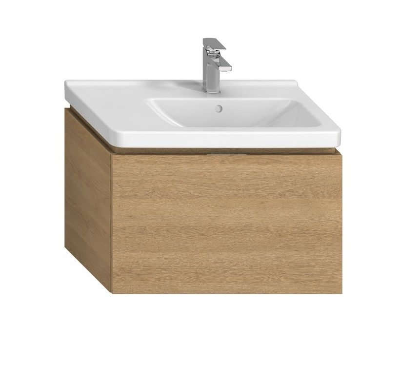 Jika Cubito Pure Skrinka s umývadlom 75 cm pravý dub