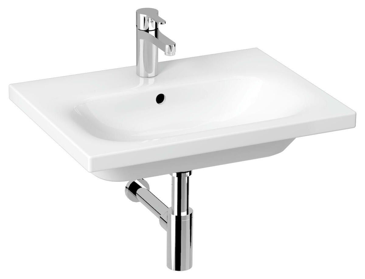 Jika Mio Umývadlo 60 x 45 cm, s Perlou, biele H8127131001041