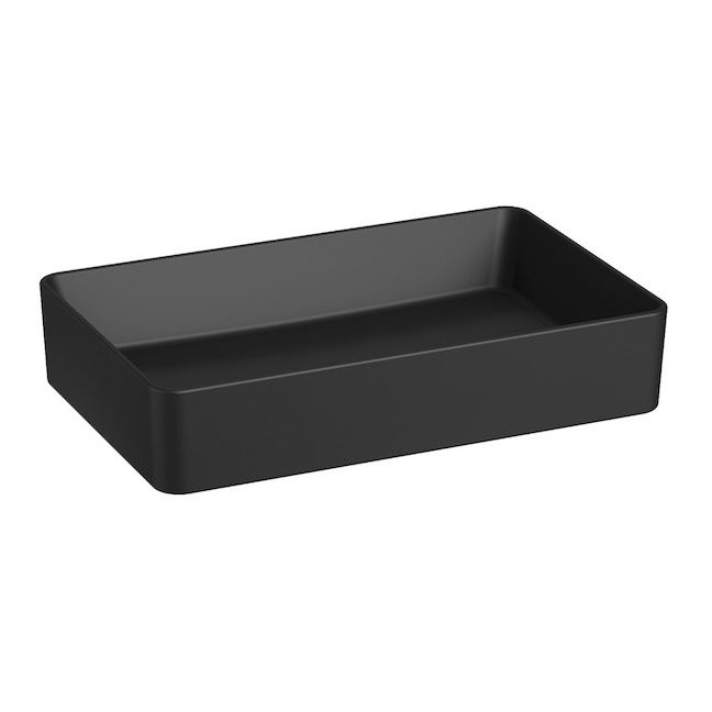 Jika Cubito Pure Umývadlo 60 x 38 cm, čierne matné H8184277161121