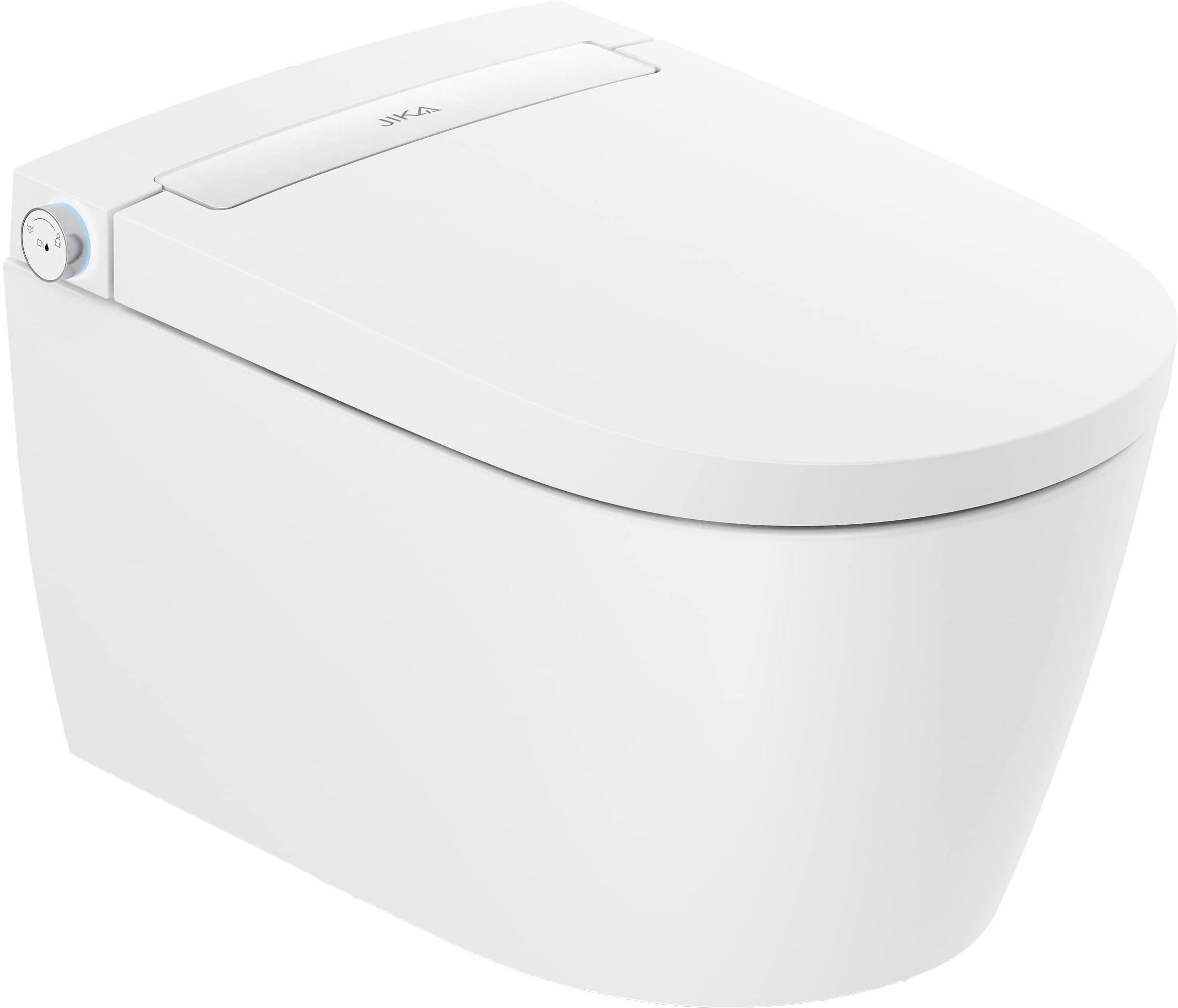 Závesné WC Jika Mila s funkciou bidetu, Rimless, biele H8215230000001