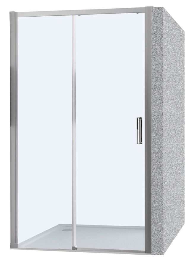 EBS Trend Easy Sprchové dvere 120 cm, posuvné dvojdielne, ľavé