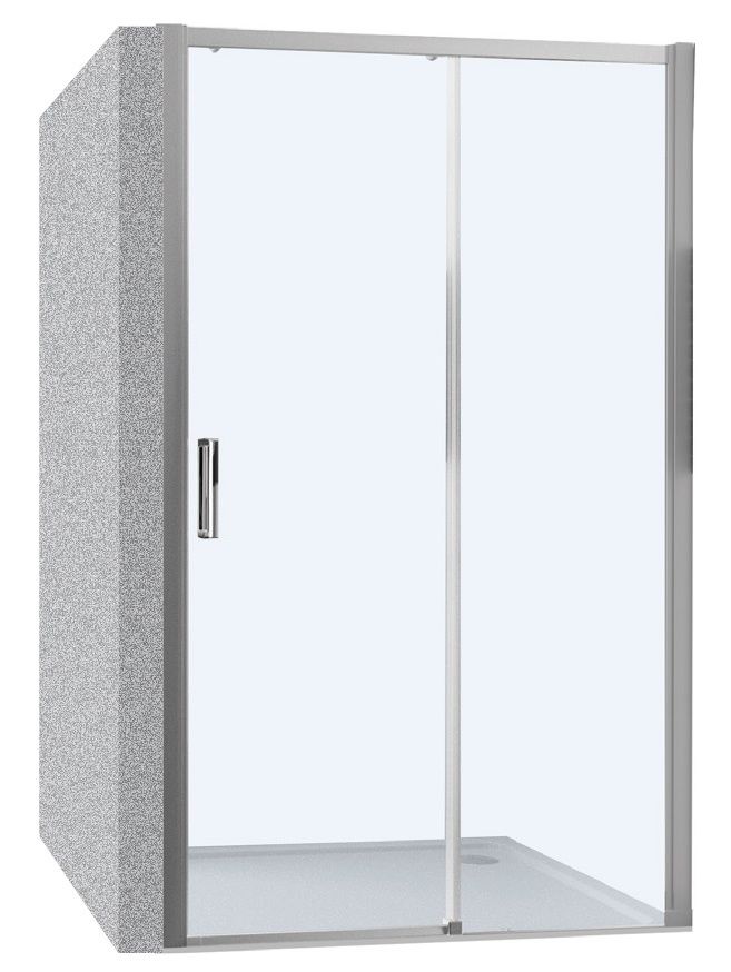 EBS Trend Easy Sprchové dvere 120 cm, posuvné dvojdielne, pravé