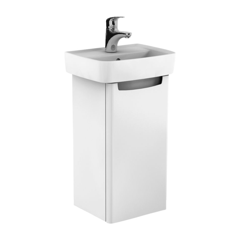 KOLO Rekord Skrinka 32,5 cm biela s umývadlom 40 cm