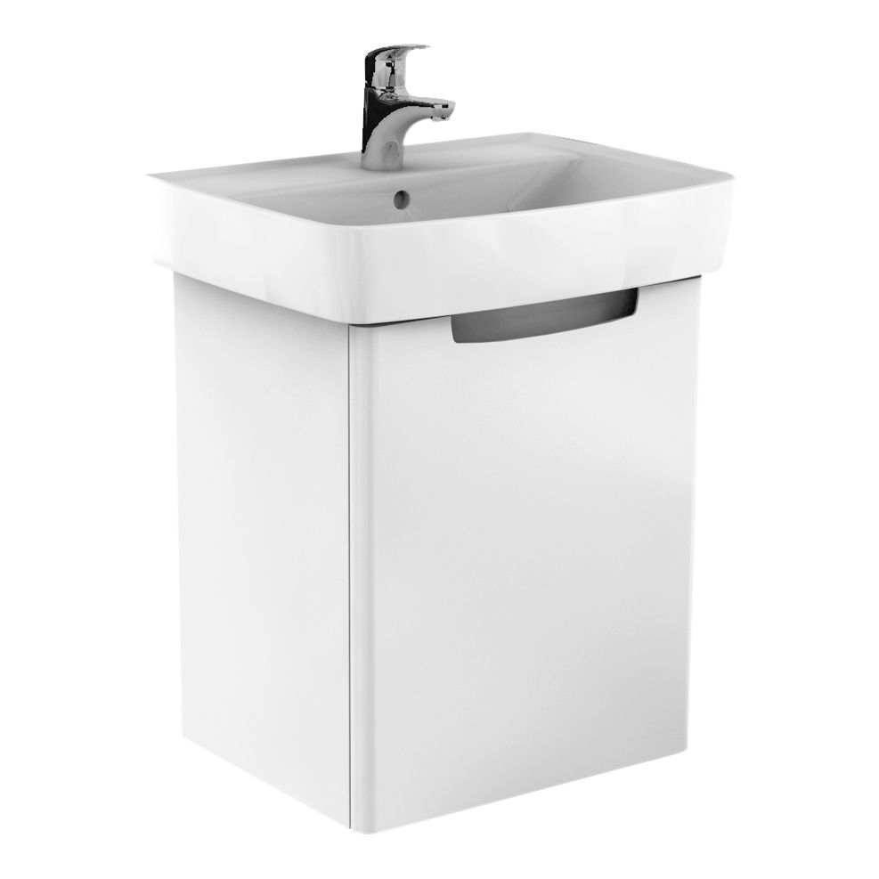 KOLO Rekord Skrinka 51,5 cm biela s umývadlom 60 cm