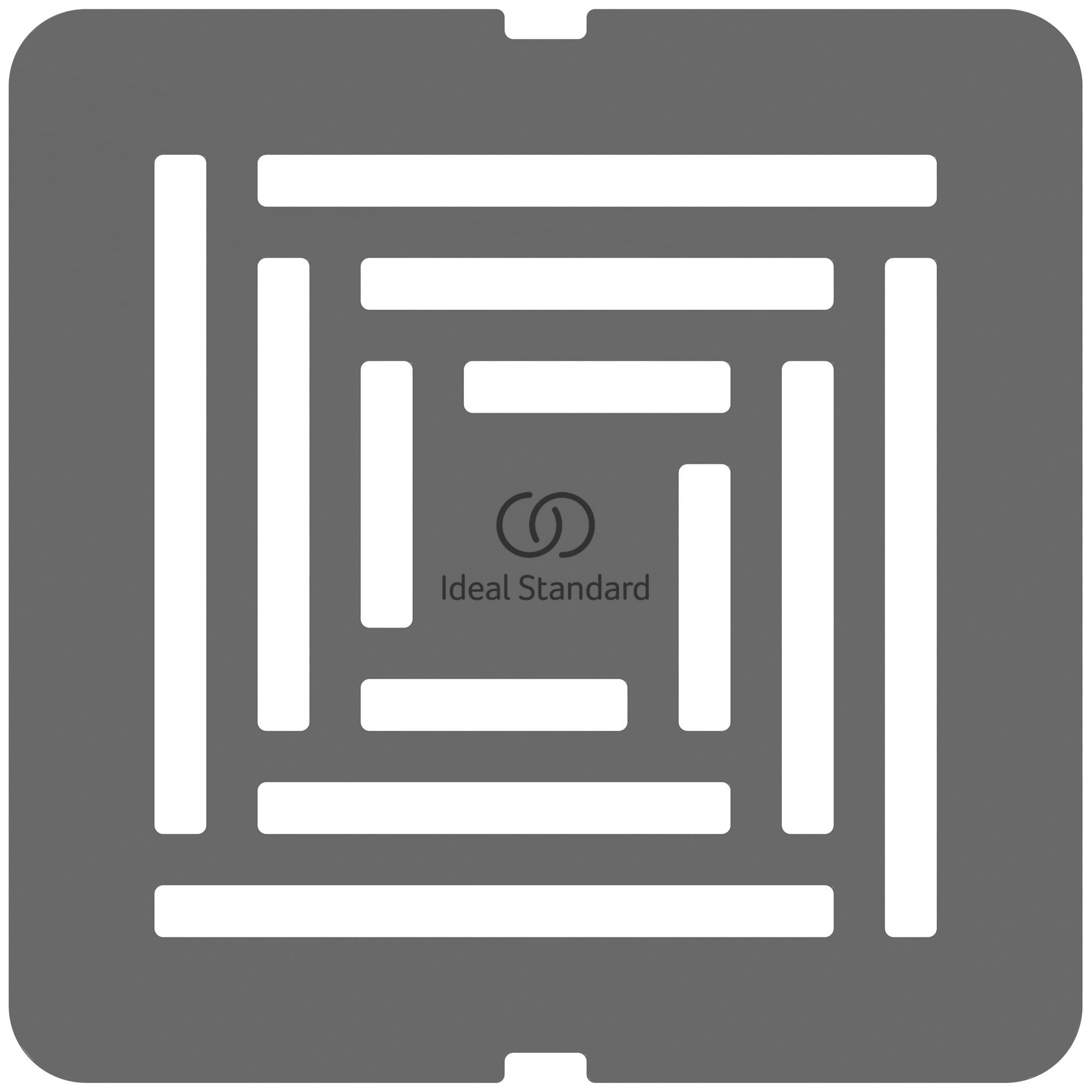 Ideal Standard UltraFlat S+ Kryt odtoku 125x125x2 mm T5635FS