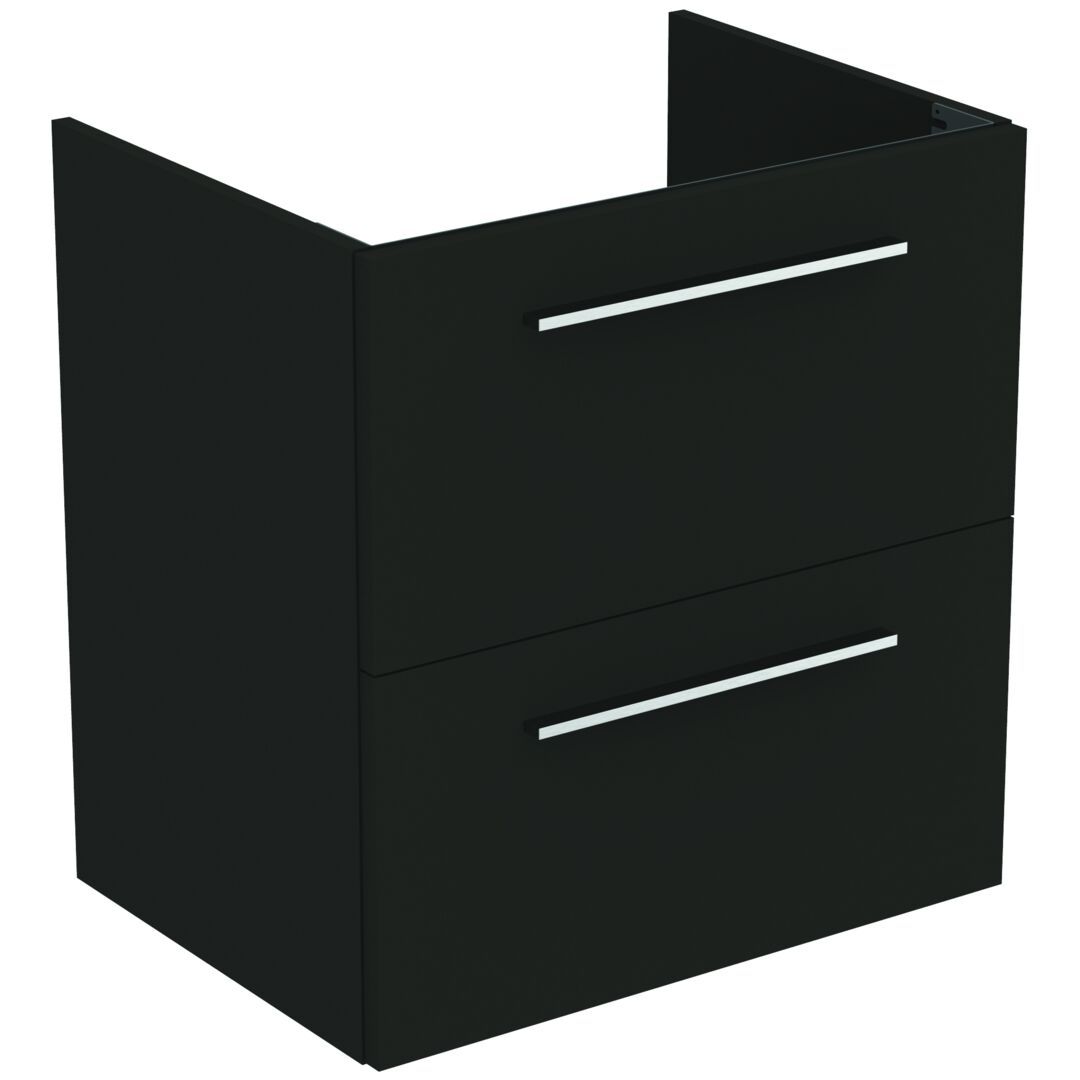 Ideal Standard i.Life A Skrinka pod umývadlo 60 cm, 2 zásuvky, hranatá sivá matná T5255NV