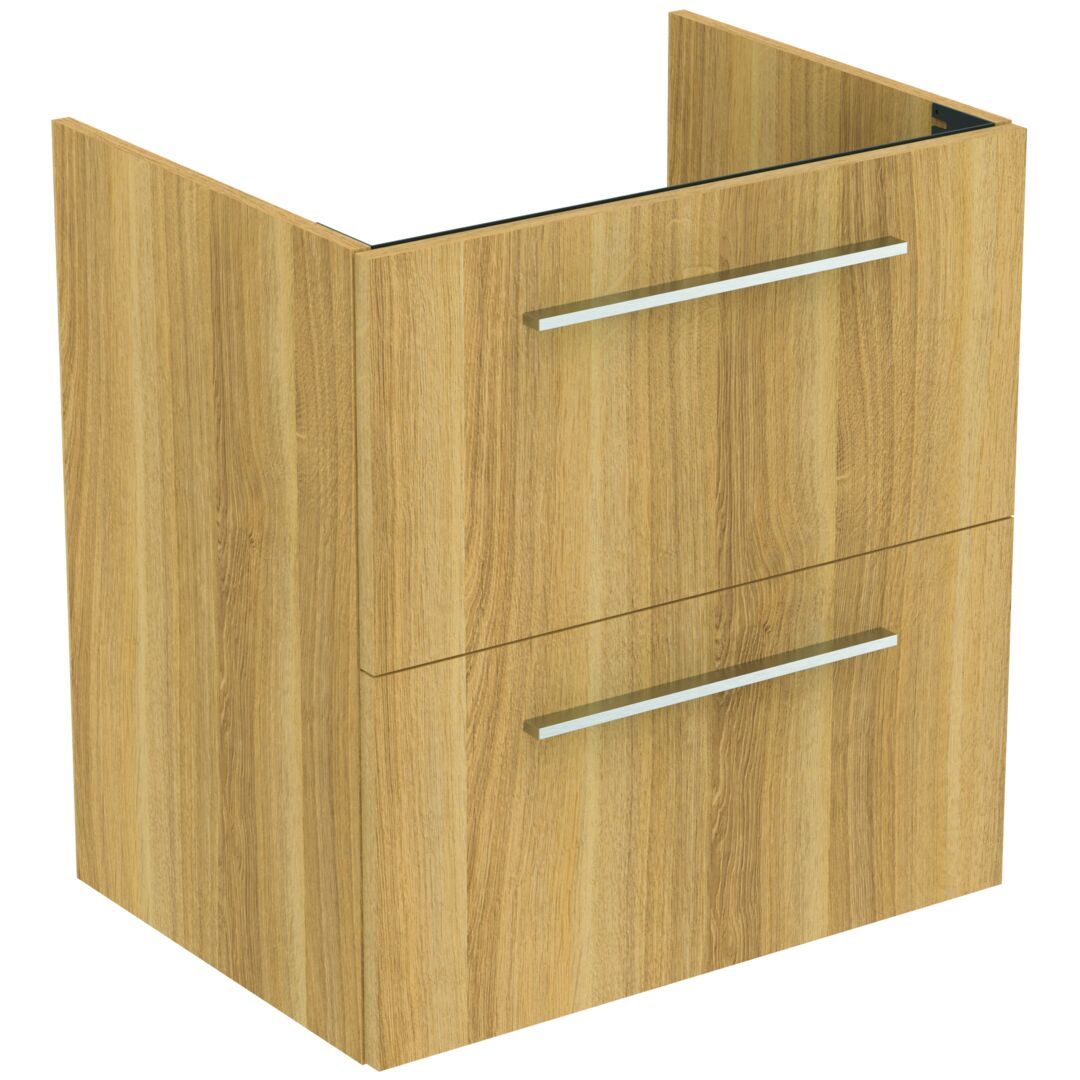Ideal Standard i.Life A Skrinka pod umývadlo 60 cm, 2 zásuvky, prírodný dub T5255NX