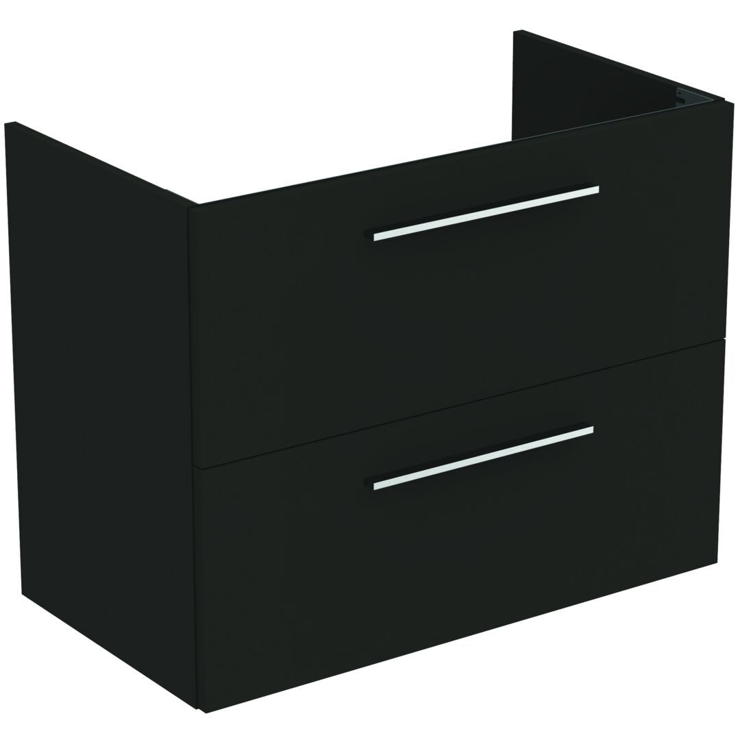 Ideal Standard i.Life A Skrinka pod umývadlo 80 cm, 2 zásuvky, hranatá sivá matná T5256NV