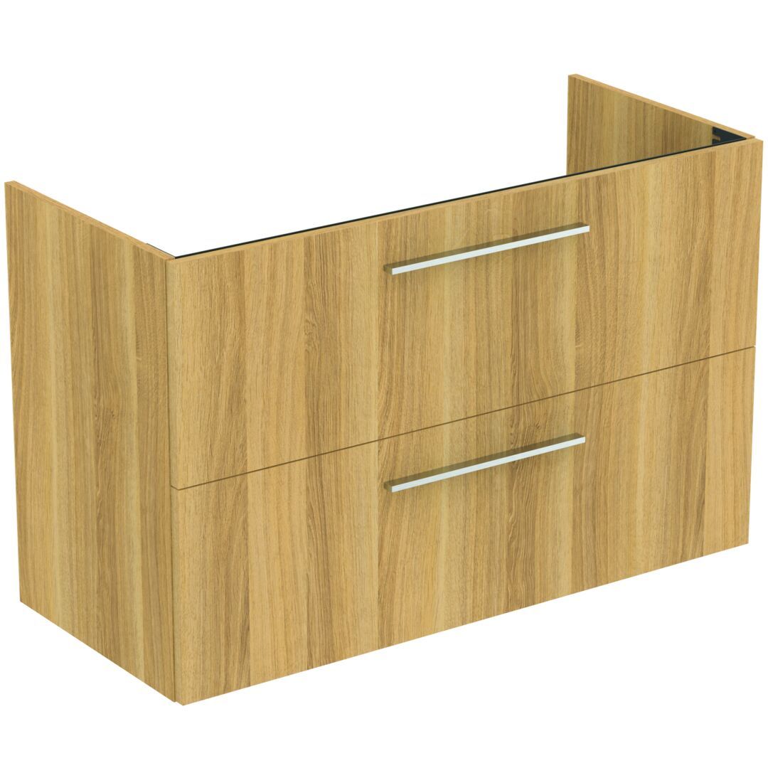 Ideal Standard i.Life A Skrinka pod umývadlo 100 cm, 2 zásuvky, prírodný dub T5257NX