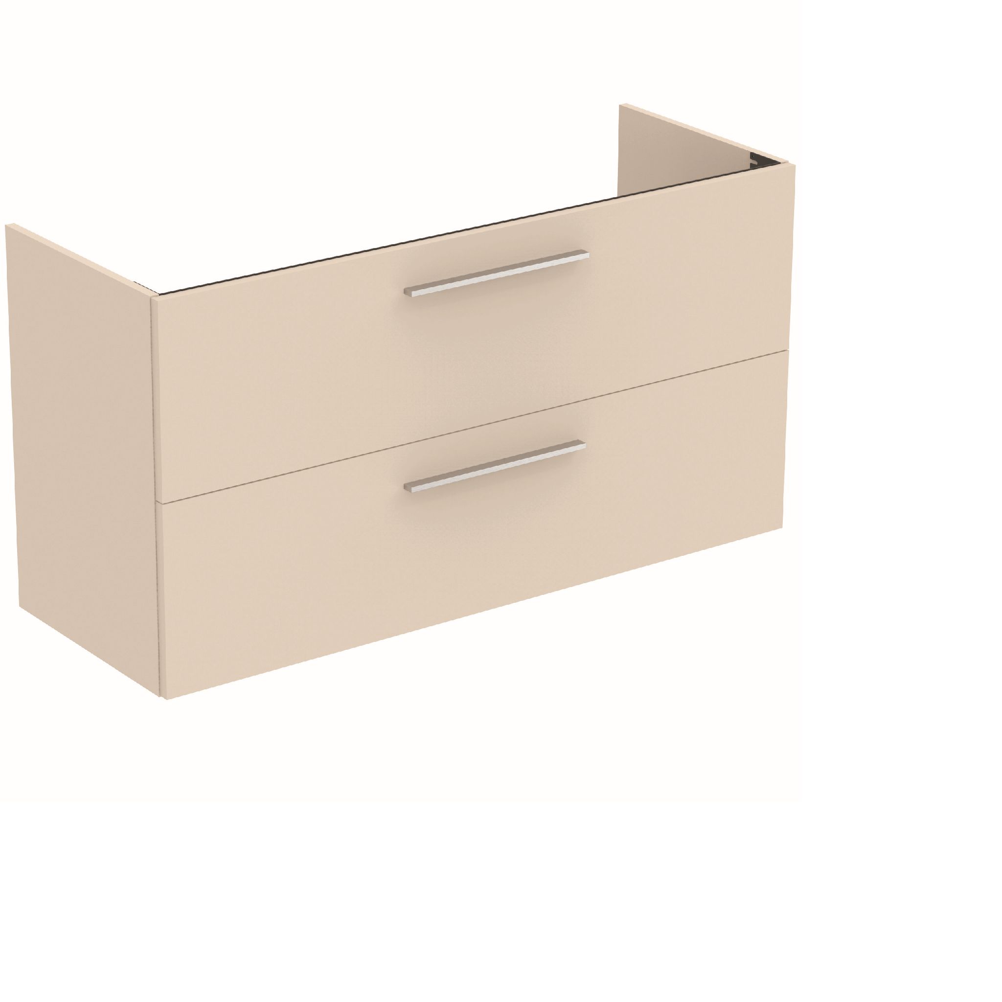 Ideal Standard i.Life A Skrinka pod umývadlo 120 cm, 2 zásuvky, pieskový mat T5258NF