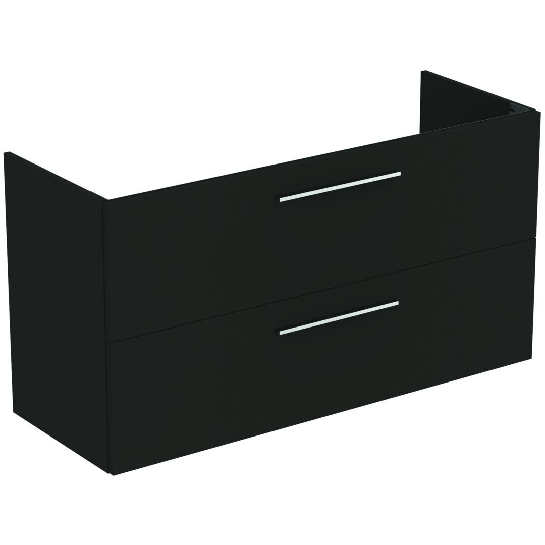Ideal Standard i.Life A Skrinka pod umývadlo 120 cm, 2 zásuvky, hranatá sivá matná T5258NV