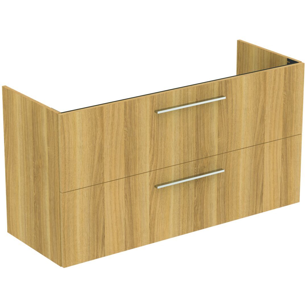 Ideal Standard i.Life A Skrinka pod umývadlo 120 cm, 2 zásuvky, prírodný dub T5258NX