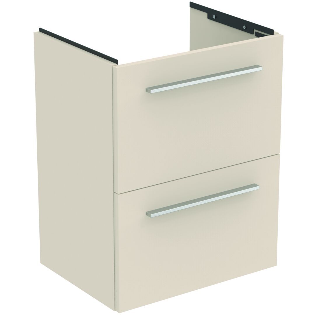 Ideal Standard i.Life S Skrinka pod umývadlo 50 cm, 2 zásuvky, pieskový mat T5291NF