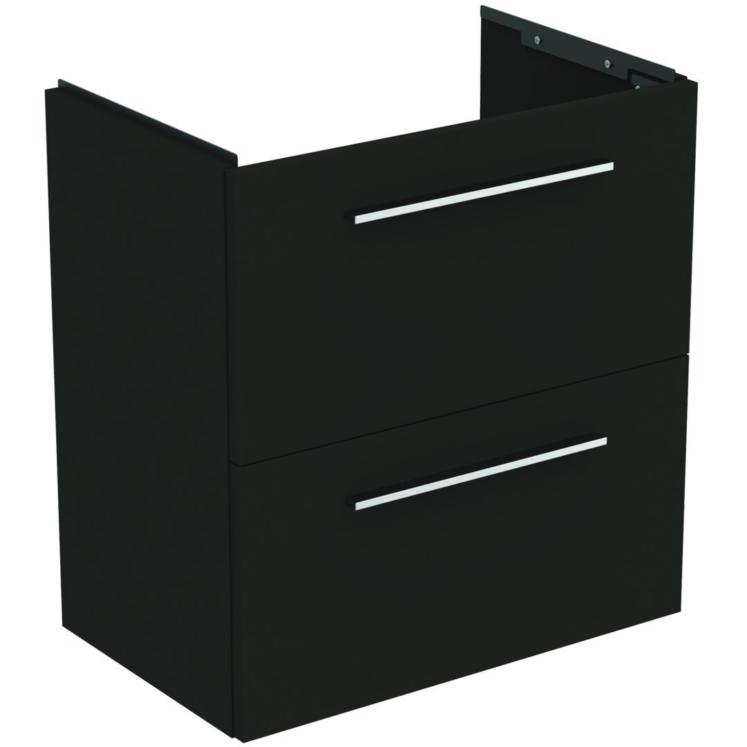 Ideal Standard i.Life S Skrinka pod umývadlo 60 cm, 2 zásuvky, hranatá sivá matná T5293NV