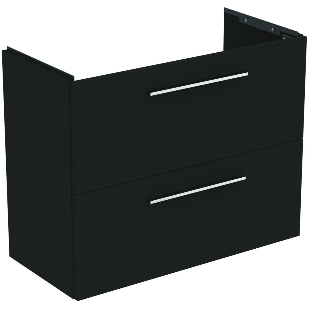 Ideal Standard i.Life S Skrinka pod umývadlo 80 cm, 2 zásuvky, hranatá sivá matná T5295NV