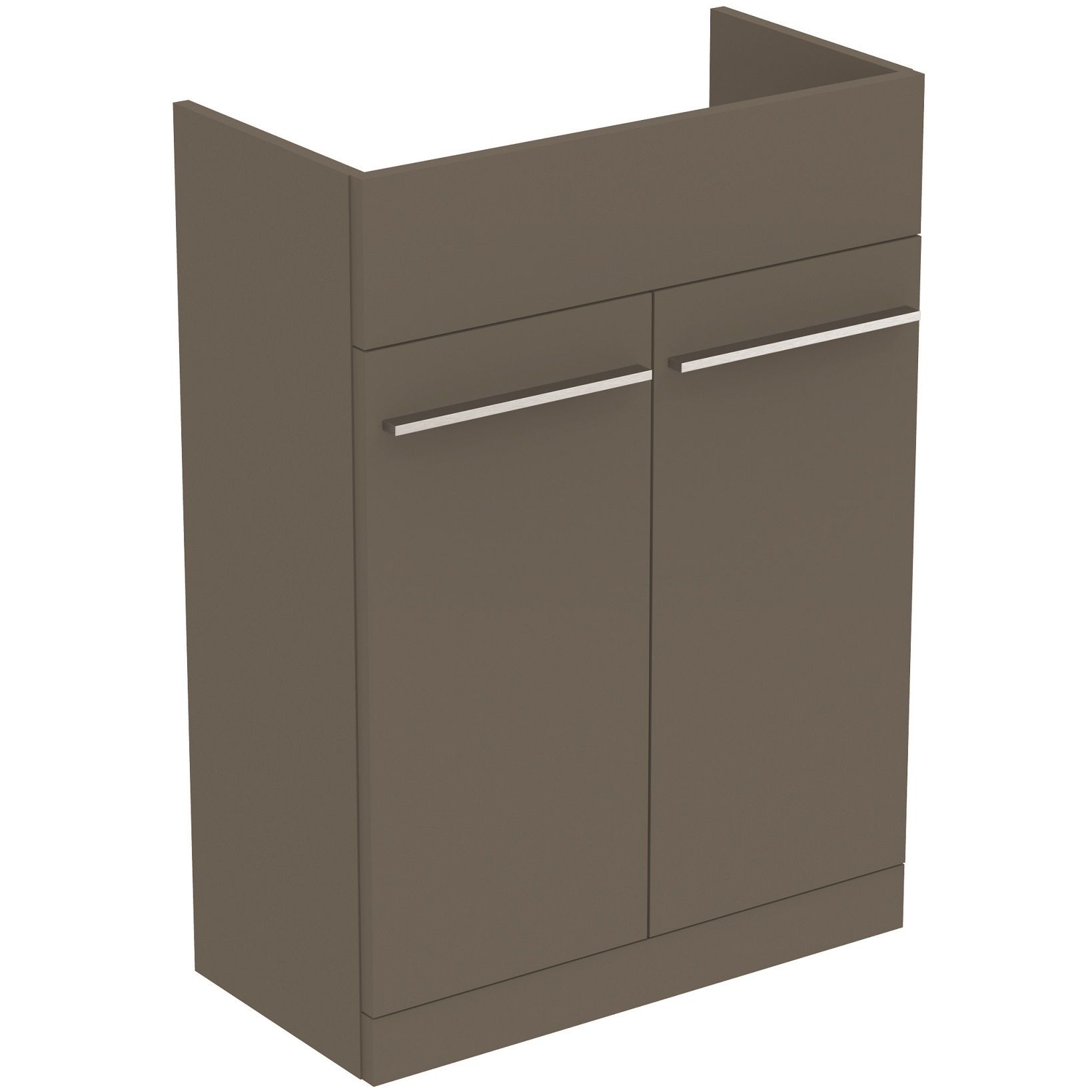 Ideal Standard i.Life A Skrinka na polosplachovacie umývadlo 60 cm, sivý matný kremeň T5262NG