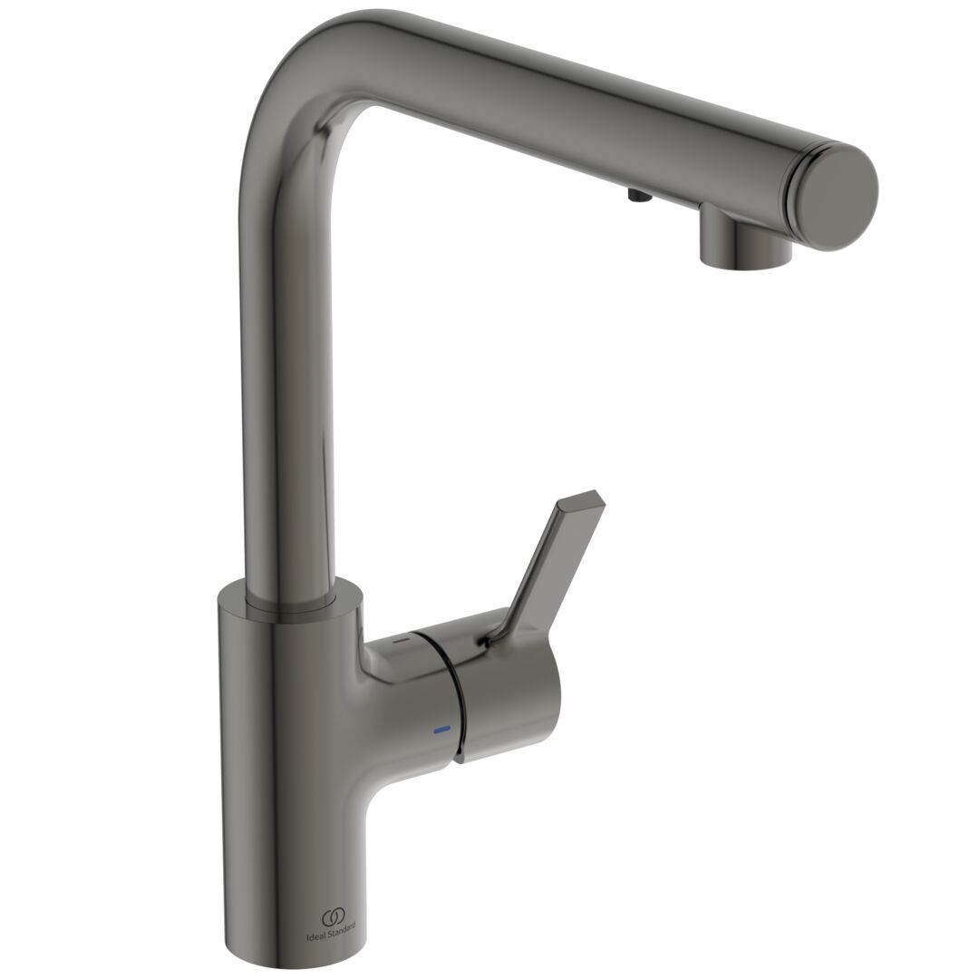 Ideal Standard Gusto Drezová batéria s integrovaným dávkovačom, magnetická sivá A7817A5