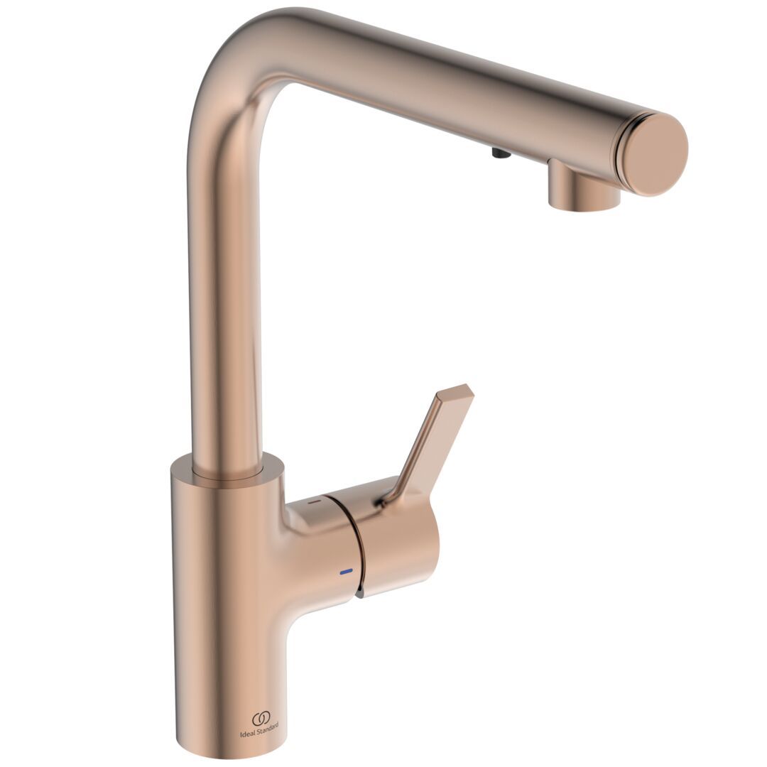 Ideal Standard Gusto Drezová batéria s integrovaným dávkovačom, Sunset Rose A7817J4