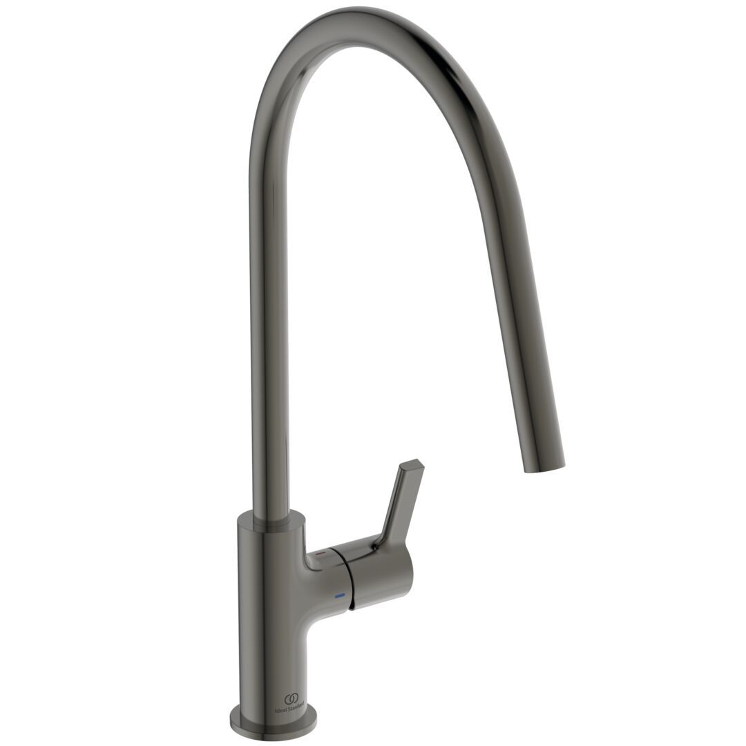 Ideal Standard Gusto Umývadlová batéria s reguláciou prietoku, margneticky sivá BD408A5