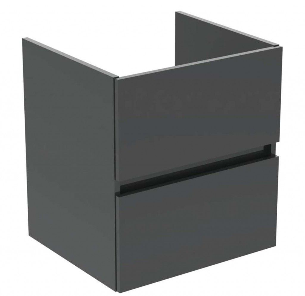 Ideal Standard Eurovit Plus Skříňka pod umyvadlo 50 cm, šedá lesk R0256TI