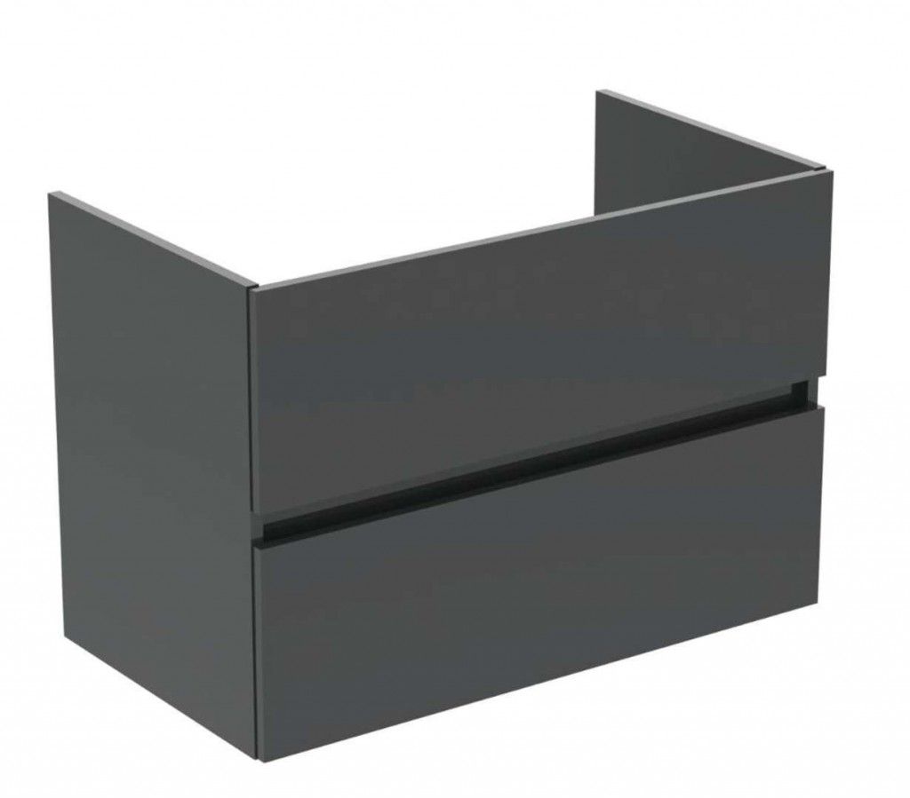 Ideal Standard Eurovit Plus Skříňka pod umyvadlo 80 cm, šedá lesk R0263TI