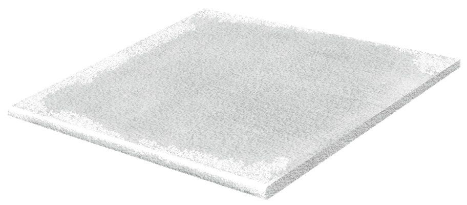 Rako Rebel Outdoor DCH66741 nášľapný kameň s reliéfom 60x60 sivý 2 cm