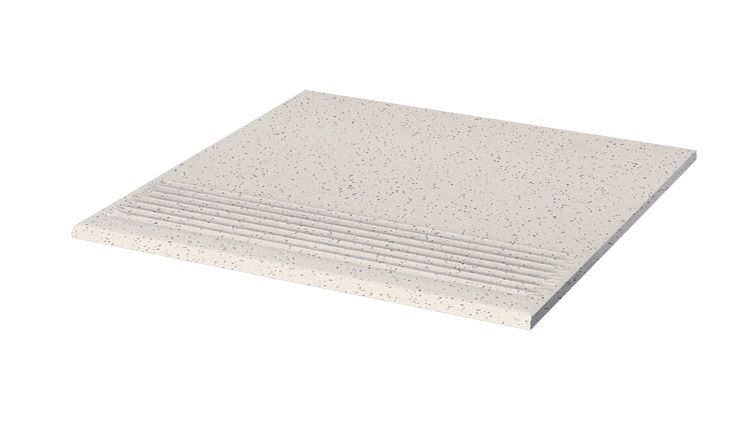 Rako Taurus Granite TCA34078 schodisko 29,8x29,8 svetlo šedá 8 mm ABS