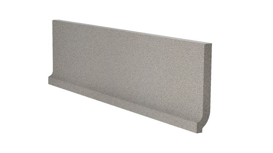 Rako Taurus Granit TSPKF076 sokl s požlábkem 8x29,8 šedá 8 mm ABS