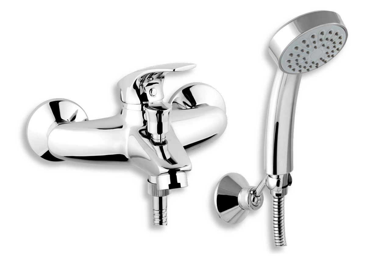 Novaservis Metalia 57 Vaňová batéria 15 cm, chróm 57020,0