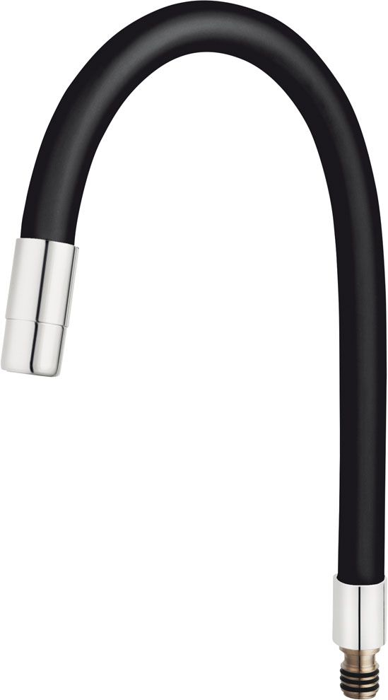 Novaservis Elastické rameno čierne RAM70710,0C