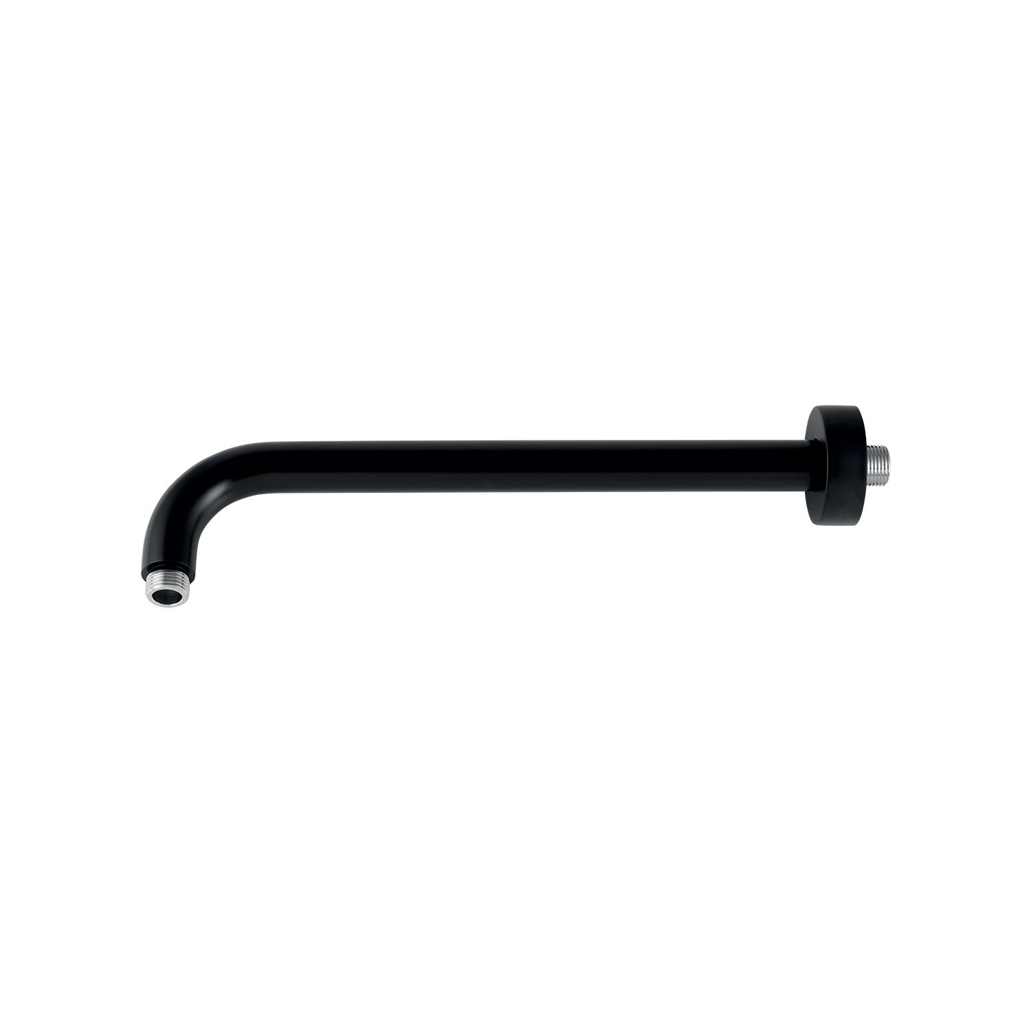 Novaservis Sprchové rameno 35 cm, čierne, RAM350,5