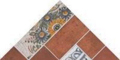 Rako DDP1D327 Brick dekor 10x15 hnědý