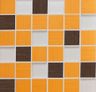 Rako Via Veneto GDM05066 Mozaika 30x30 mix arancio bruno