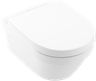 Villeroy & Boch Architectura Závesné WC s WC doskou, DirectFlush, alpská biela 4694HR01