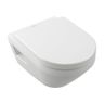 Villeroy & Boch Architectura Závesné WC s WC doskou, TwistFlush, alpská biela 5684CL01
