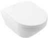 Villeroy&Boch Architectura závesná toaleta 37x53cm s sedadlom SoftClose, Alpine White 4694CL01