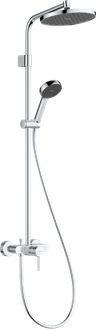 Hansgrohe Activera S Sprchový systém s batériou, EcoSmart, chróm 28875000