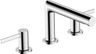 Hansgrohe Zesis S Tříotvorová umyvadlová baterie s výpustí - táhlo, chrom 74733000