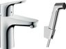 Hansgrohe Focus Umývadlová batéria s bidetovou sprchou, chróm 31927000