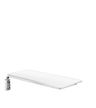 Hansgrohe Polička na mydlo Casetta, biela/chróm 26511400