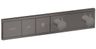 Hansgrohe RainSelect Termostatická batéria pre 2 vývody, brúsený čierny chróm 15380340