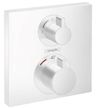 Hansgrohe Ecostat Square Termostatická batéria pre 2 vývody, biela matná 15714700
