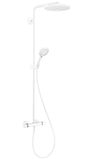 Hansgrohe Raindance Select S Sprchový systém s termostatom, biely matný 27633700