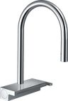 Hansgrohe Aquno Select M81 Drezová batéria s výsuvnou hlavicou 3jet, chróm 73837000