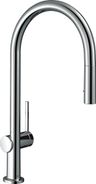 Hansgrohe Talis M54 Umývadlová batéria, stojaca so sprchou, sBox, chróm 72801000