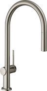 Hansgrohe Talis M54 Drezová batéria, stojánková s výsuvnou výlevkou, nerezová oceľ 72802800