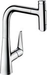 Hansgrohe Talis Select M51 Drezová batéria s vyťahovacou sprchou, chróm 72824000