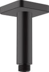 Hansgrohe Stropný prívod Vernis Shape 10 cm, čierny matný 26406670