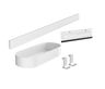 Hansgrohe Sprchový balíček Wallstoris, biela rohož 27967700